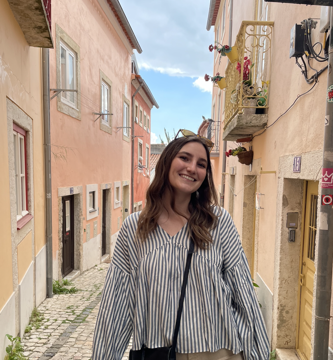 a picture of me in Lisbon,Portugal