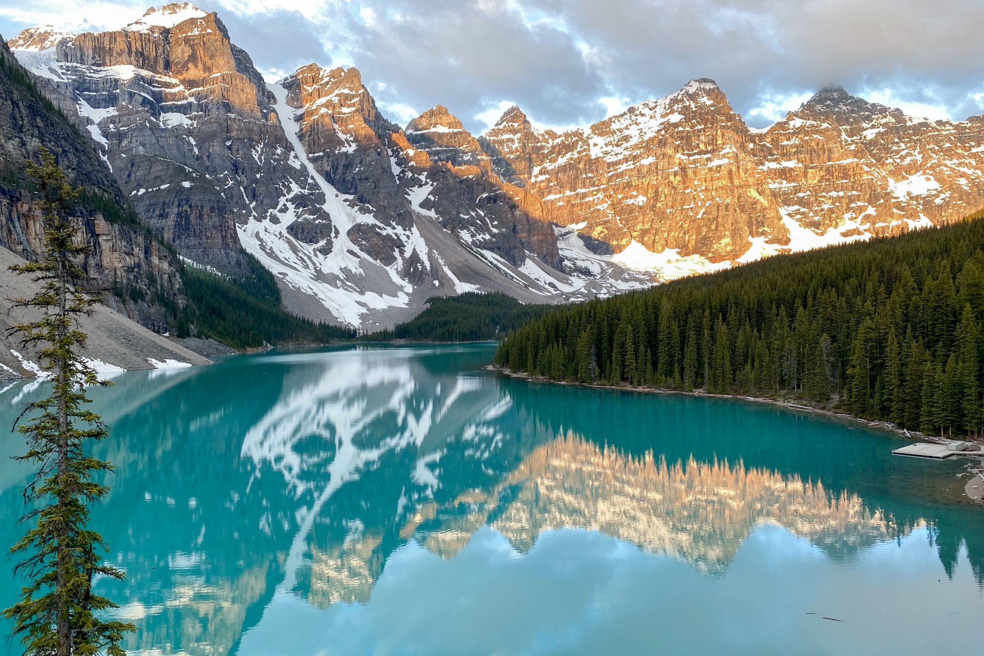 Moraine Lake in Banff National Park